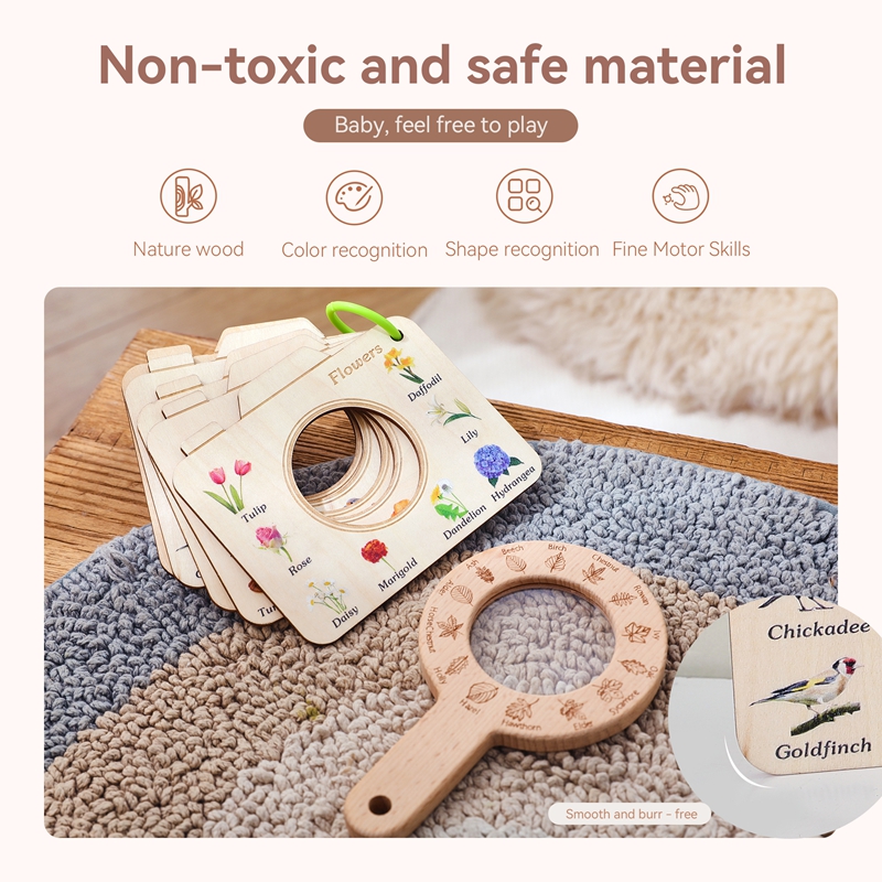 Wooden Montessori Toy Magnifyi - Outdoor Adventure Learning reseña y precio