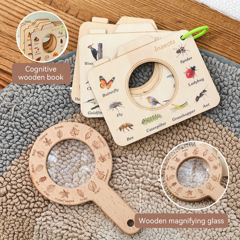 Wooden Montessori Toy Magnifyi - Outdoor Adventure Learning reseña y precio