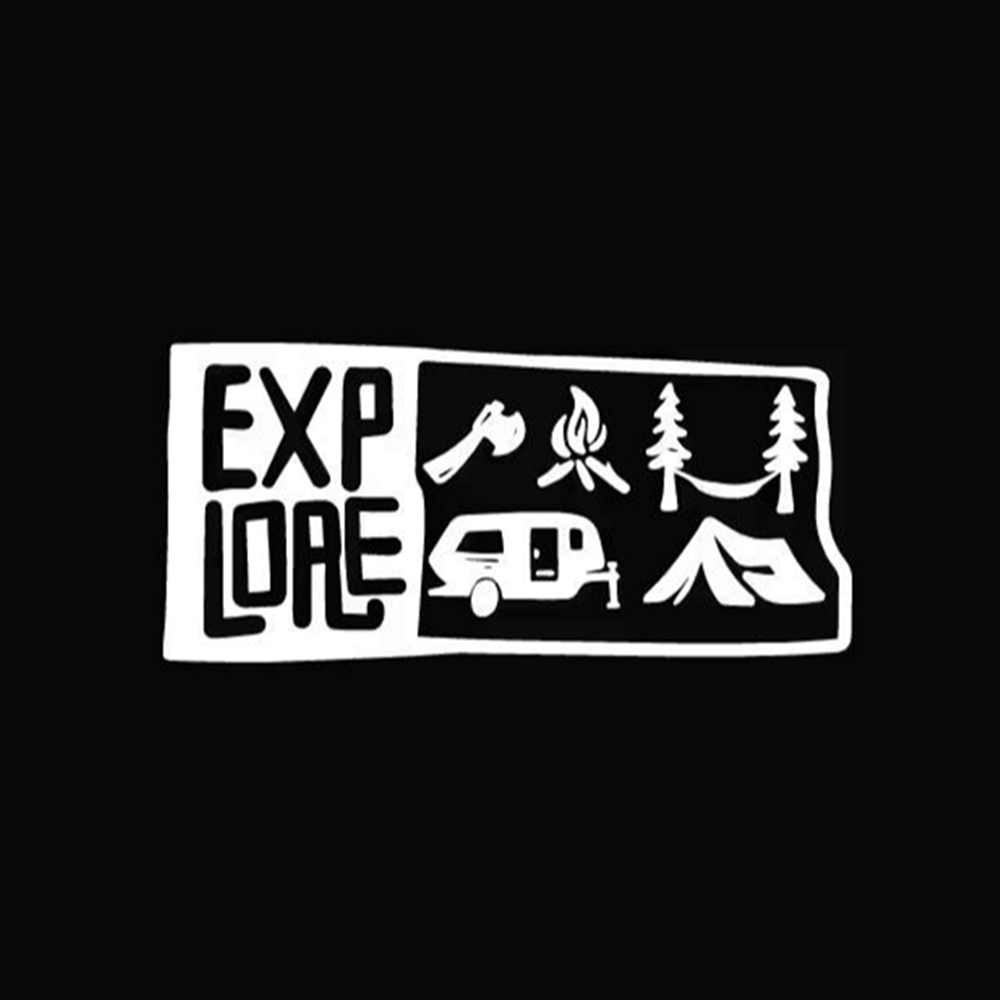 Adventure Ready Vinyl Car Stic - Outdoor Adventure Rv reseña y precio