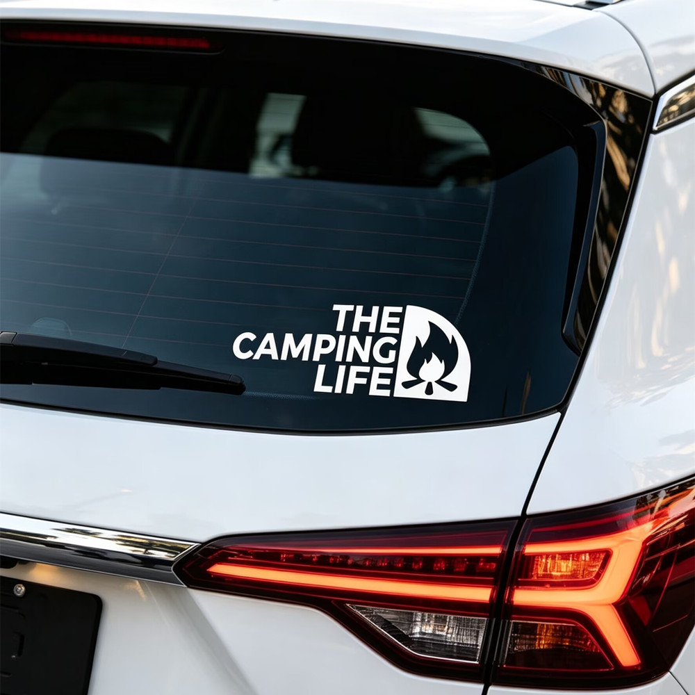 Fun Camping Adventure Vinyl De - Outdoor Adventure Rv reseña y precio