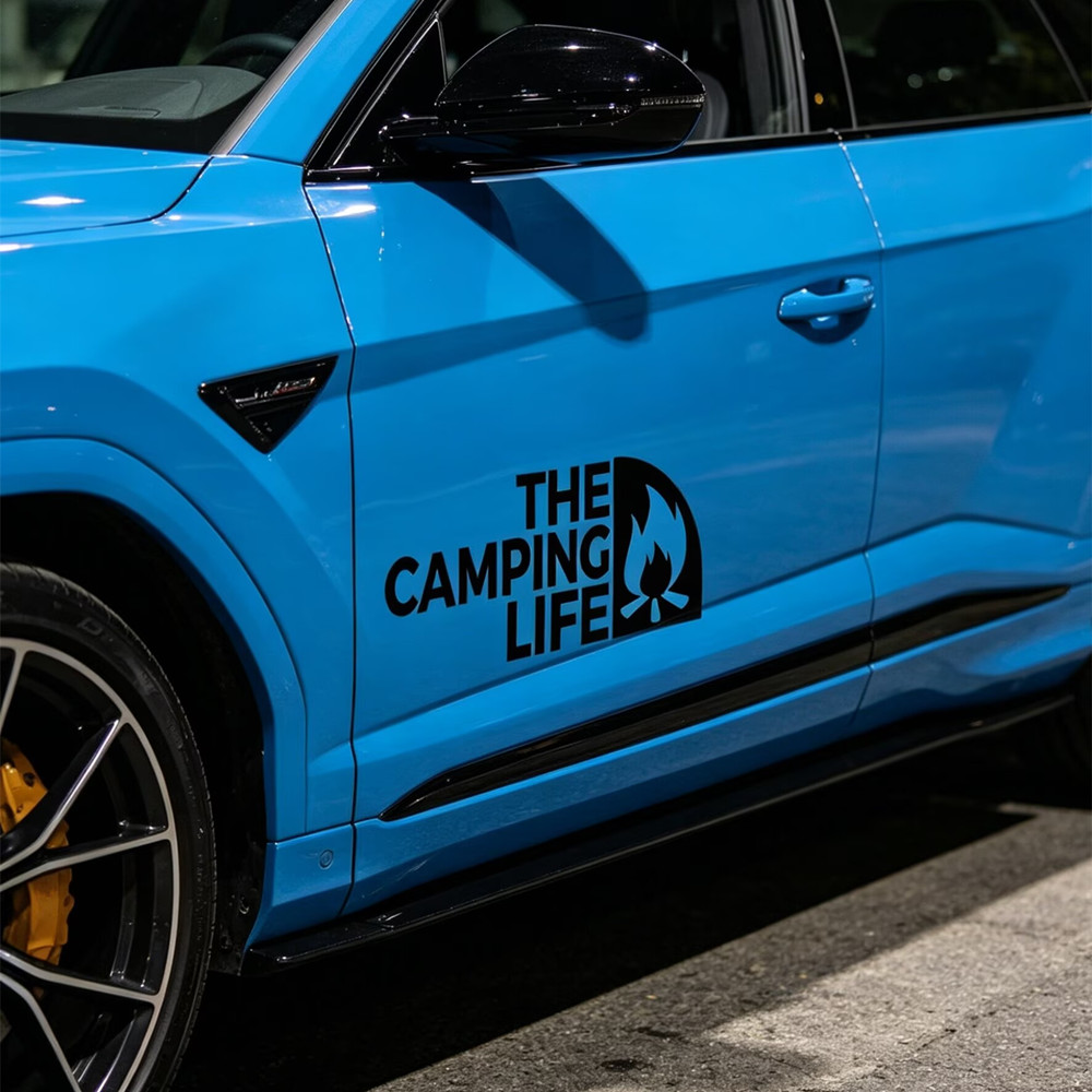 Fun Camping Adventure Vinyl De - Outdoor Adventure Rv reseña y precio