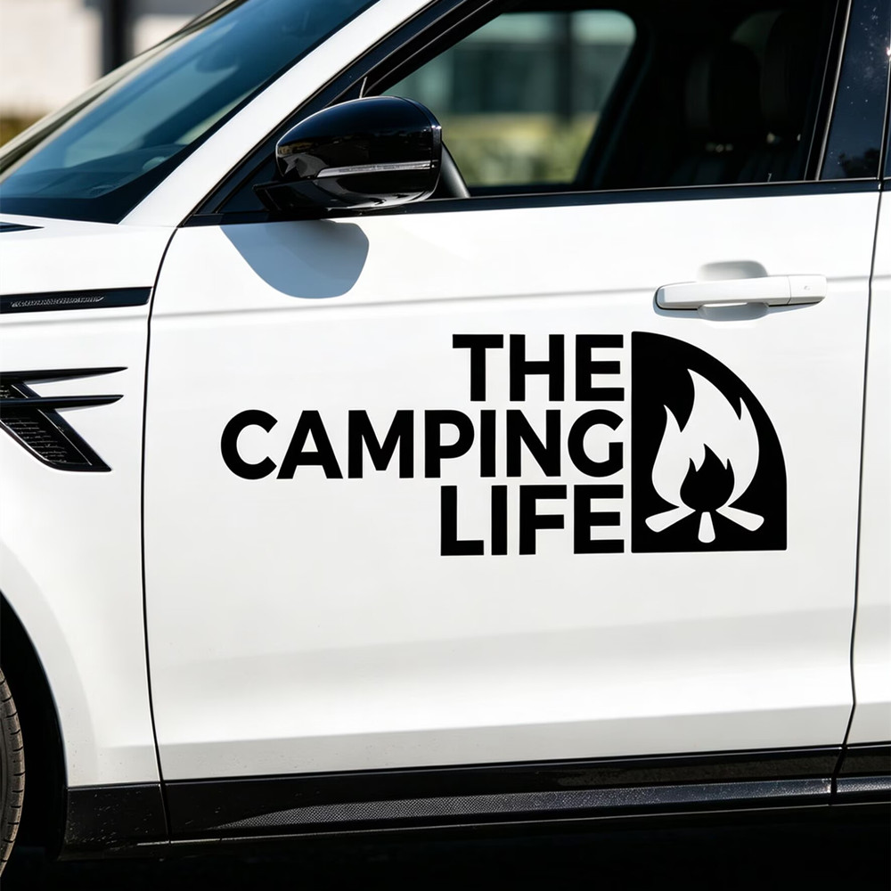 Fun Camping Adventure Vinyl De - Outdoor Adventure Rv reseña y precio