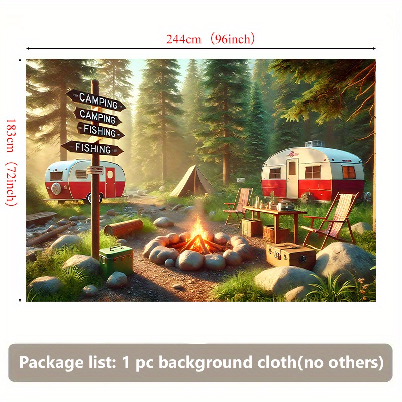 Camping RV Trailer Tapestry Ou - Outdoor Adventure Rv reseña y precio