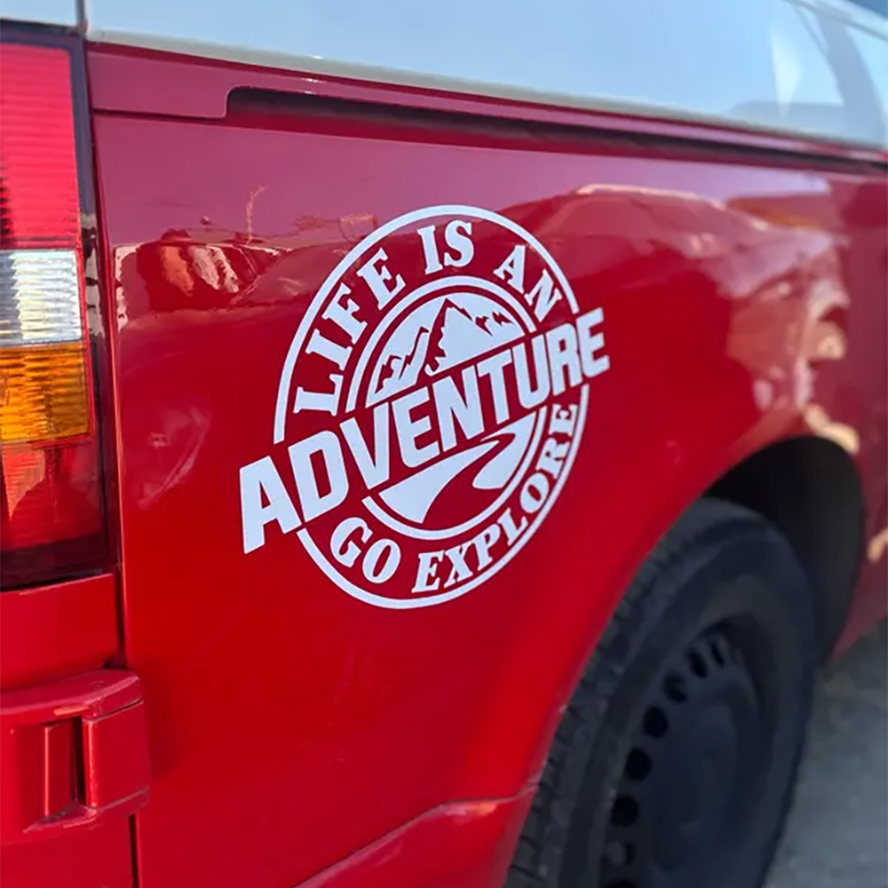 Life Is An Adventure Outdoor S - Outdoor Adventure Rv reseña y precio