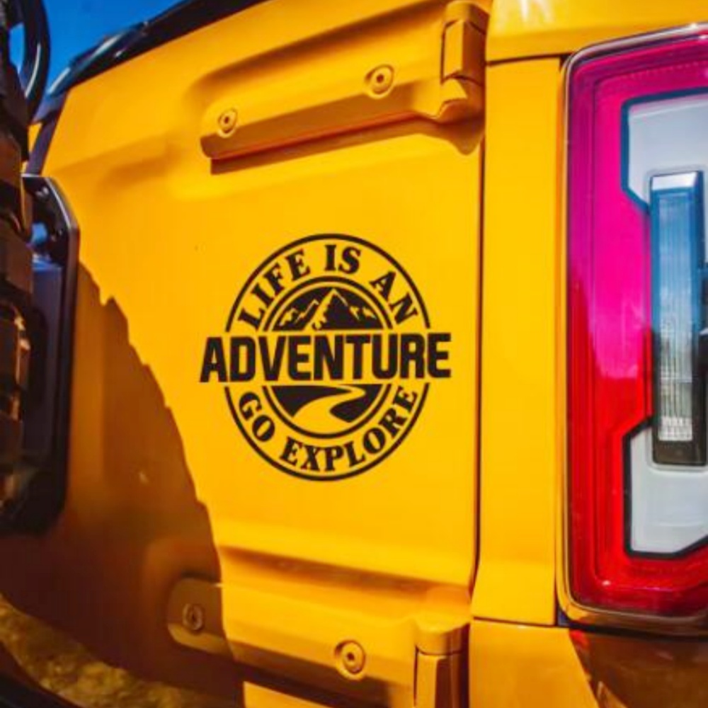 Life Is An Adventure Outdoor S - Outdoor Adventure Rv reseña y precio