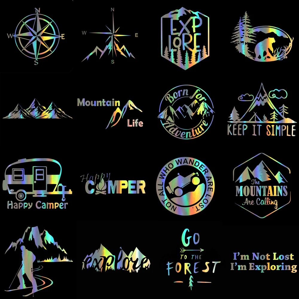 Car Stickers Adventure Outdoor - Outdoor Adventure Series reseña y precio