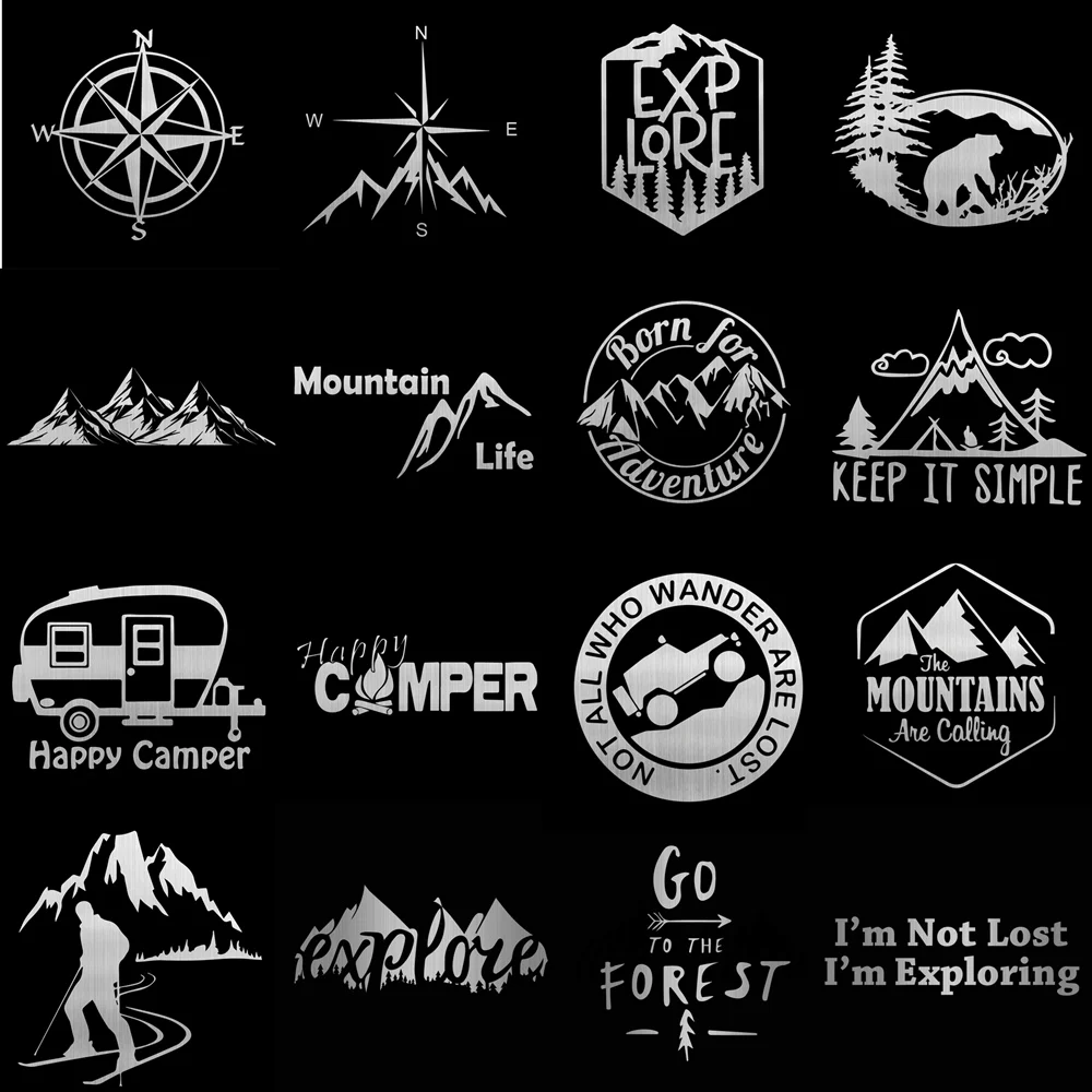 Car Stickers Adventure Outdoor - Outdoor Adventure Series reseña y precio